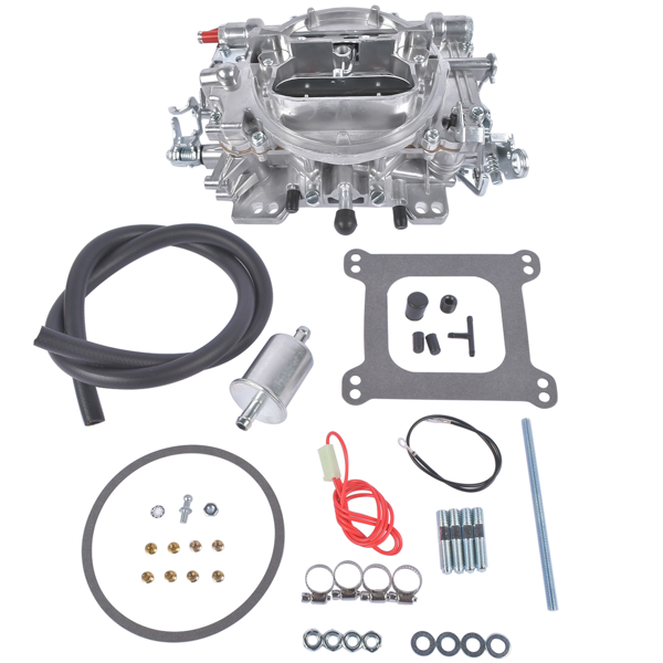 化油器 4 Barrel Carburetor Fits for Thunder AVS Manual Choke Carburetor 650 CFM Square Bore 1825-650-1