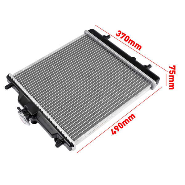 散热器 K7711-85210 Radiator Replacement for Kubota RTV1100 RTV1100CRX RTV1100CR RTV1100CR9 RTV1100CW RTV1100CWX RTV1100CW9 RTV1140 RTV1140CPXR RTV1140CPX-7