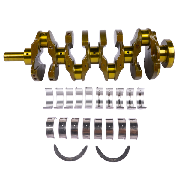 曲轴套装 Engine Crankshaft & Main and Rod Bearing Kit for Hyundai Santa Fe Sonata Tucson Kia Forte Optima Sorento Sportage L4 2.4L 231112G200 2102025120 230602G411-3
