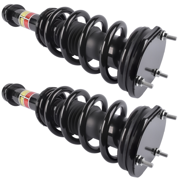 减震器 2Pcs Front Coil Spring Shock Strut Assys For Tesla Model S AWD 75D 85D 2015-2019 1030607-00-E,-10
