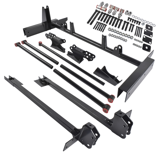 连杆 Rear Parallel 4-Link Kit Subframe Connectors Fit for Chevrolet Chevy II Nova 1962-1967-4