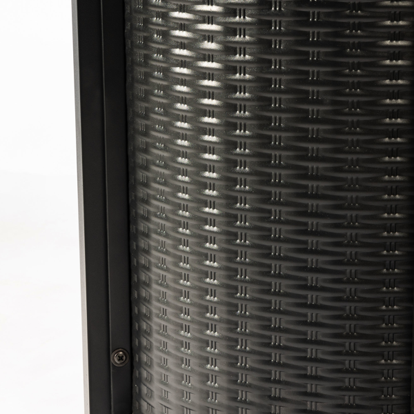 32英寸丙烷燃气火盆桌，50000 BTU圆形钢制火盆，适用于户外露台、阳台、花园、庭院 - 黑色-9