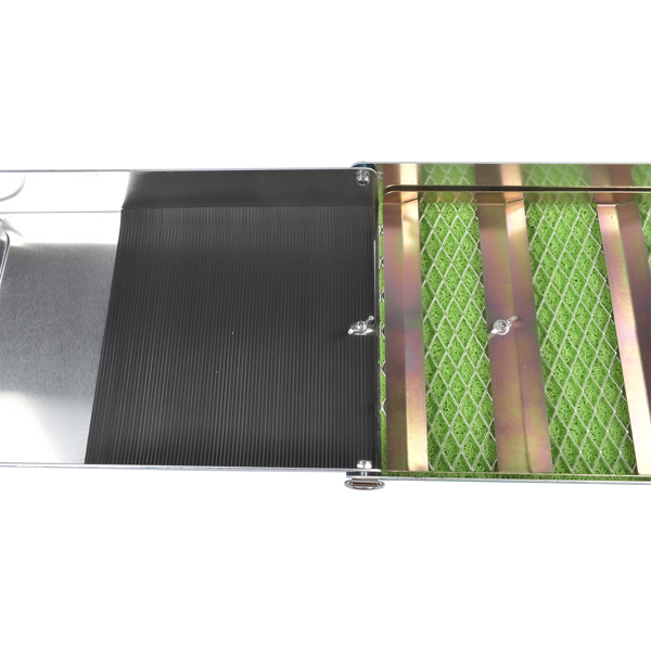 23件铝槽套装 23-Piece Gold Prospecting Equipment 50 In. Folding Sluice Box Gold Panning Kit for Gold Prospectors Hand Powered-11