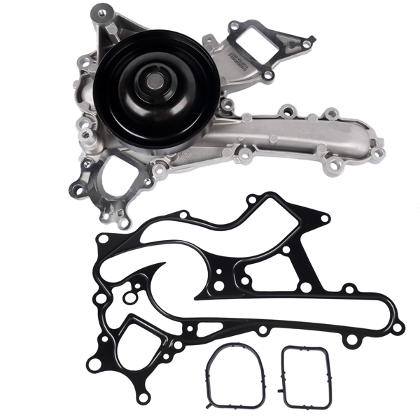水泵 Water Pump with Gasket for Mercedes-Benz C300 C350 E350 R350 E400 GLK350 GLE350 V6 3.5L 2762000401, 2762001301-1