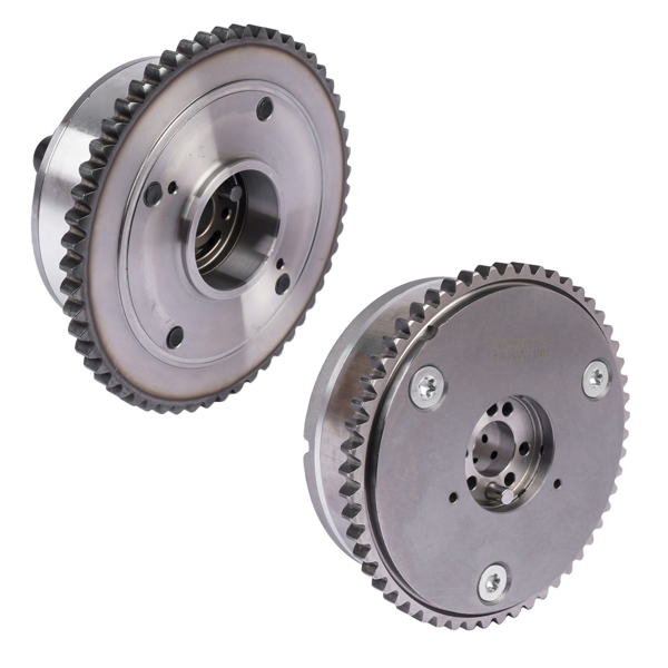 凸轮轴调节器 Pair CVVT Gears Intake+Exhaust Fit for Hyundai Elantra Kona Veloster Kia Forte5 Forte Seltos Soul 2.0L 2017-2022 243702E020 243502E700-6