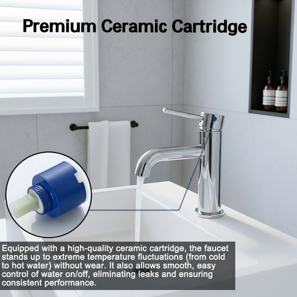 单柄浴室水龙头卫生间水龙头不锈钢单孔T10，铬【周末不发货，TK/TEMU订单仅支持自提】-7