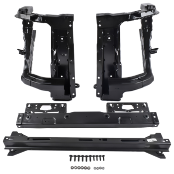 水箱框架 Support Core Fit for Chevy Colorado GMC Canyon 2.5 2.8 3.6 2015-2022 Black Steel Front 84023465 1225323 1225323C