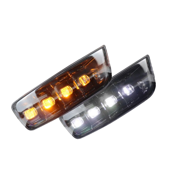 适用于丰田4Runner 2003-2005的LED前保险杠日间行车灯转向雾灯-3