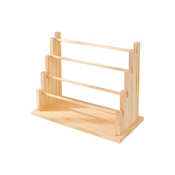 实木首饰收纳挂架手链手串展示架 四层 （tk/temu下自提）