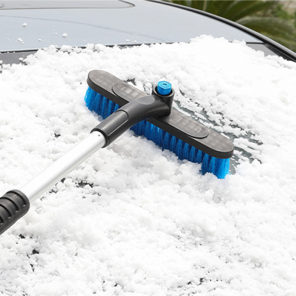 可拆卸式汽车雪铲冰铲可扩展式除尘清洁刷-8