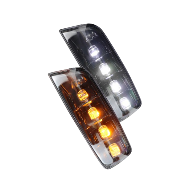 适用于丰田4Runner 2003-2005的LED前保险杠日间行车灯转向雾灯-8