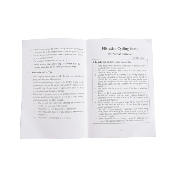 泳池水泵 1.5HP Super Pool Pump Motor 115/230V Single Speed Replacement for Hayward SP2621X25 In-Ground Pool-12