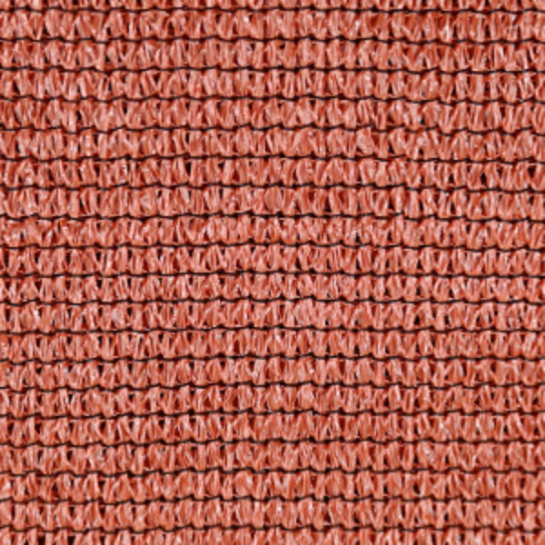 12'X12'X12' 砖红色HDPE遮阳帆-7