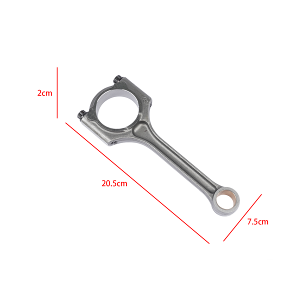 连杆 4Pcs Engine Connecting Rod Fit for 2012-2016 Hyundai Elantra 2014-2015 Kia Forte Sedan 1.8L L4 23510-2E101-6