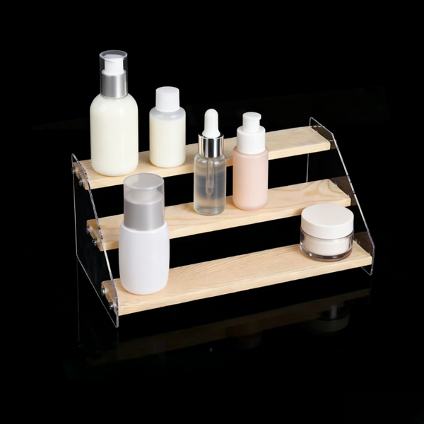 手办阶梯式列架展示架 三层30厘米（tk/temu下自提）-4