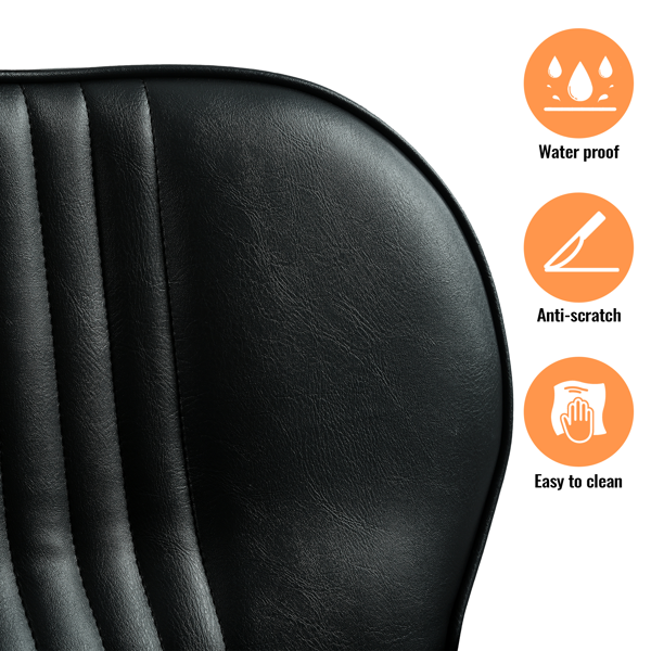 重型可调节理发椅，多功能液压可调节理发椅，沙龙美容造型椅，360°旋转及高度可调，适用于理发店、美容院、水疗中心、纹身造型设备，黑色-6