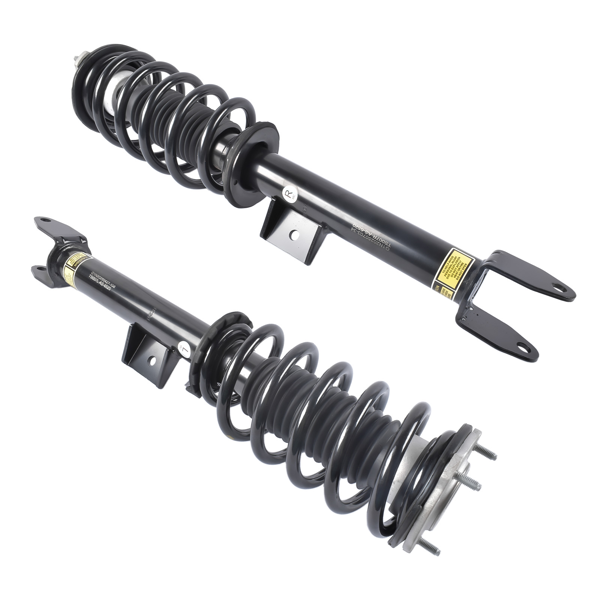 减震器 Set of 2 Front Shock Struts w/ Coil Spring Fits for Tesla Model 3 M3 RWD 2017-2021 104436401G 104436900E-1