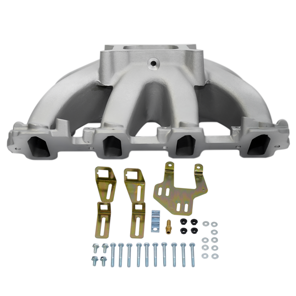进气歧管 Intake Manifold 28095 EFI Single Plane Aluminum Fit for Chevy GM Gen III LS LS1/LS2-1