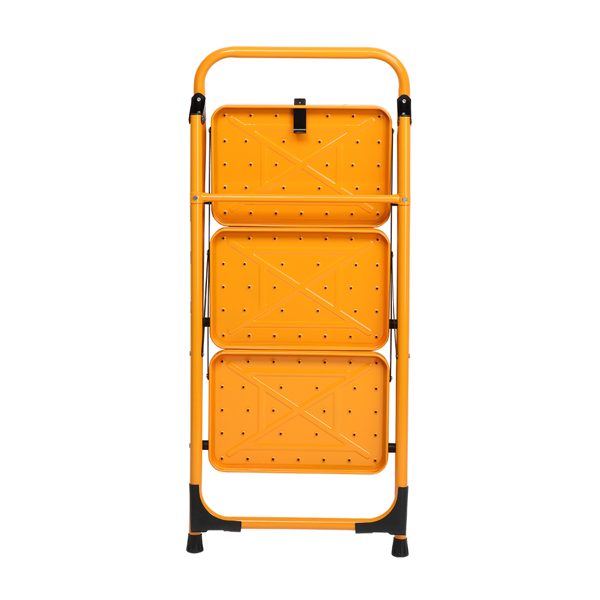 3踏步铁梯低扶手 姜黄色-9