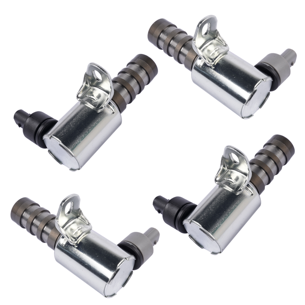 凸轮轴电磁阀 4 Pcs Variable Valve Timing Solenoid Replacement for 2011-2017 Ford F-150 Explorer 3.5L AT4Z6M280A-6