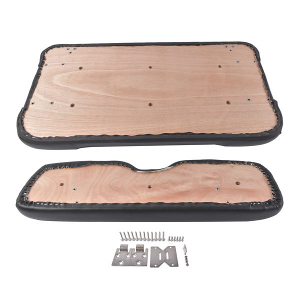 坐垫套装 Golf Cart Front Seat Bottom Cushion & Seat Back Replacement for EZGO TXT 1994-2013 71611-G02 71751-G01 71751-G04-4