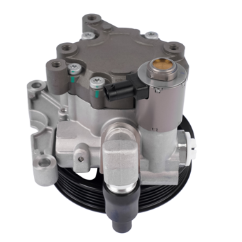 转向助力泵 Power Steering Pump with Pulley Fit for Mercedes-Benz W211/S211 E350 2006 V6 3.5L Aluminum without Reservoir 0044663601 0044663701 A0044663601