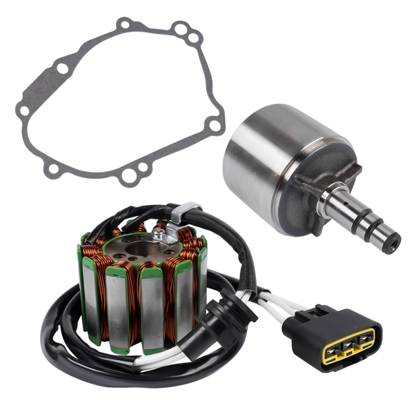 定子线圈和飞轮 Stator & Flywheel Gasket Fit for Yamaha YZF R1 50th Anniversary Limited Edition 2006-5