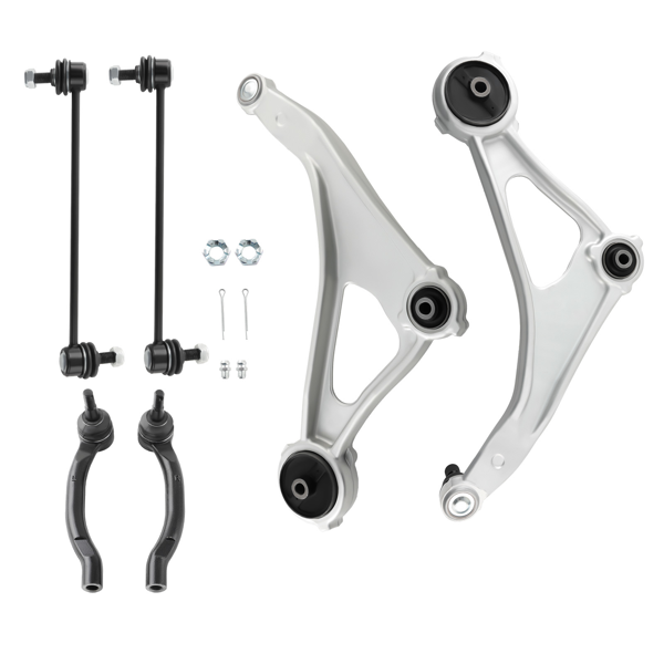 6x 前下控制臂（含球头）适用于日产Altima 2013款 2.5L/3.5L 轿车-4
