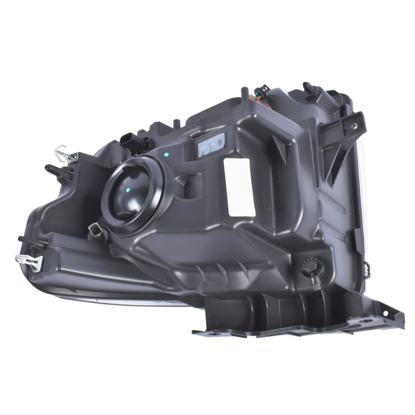 汽车大灯 Right Side HID/Xenon Chrome Projector Headlight Replacement for 2013-2014 Ford F-150 DL3Z13008AB FO2519120-8