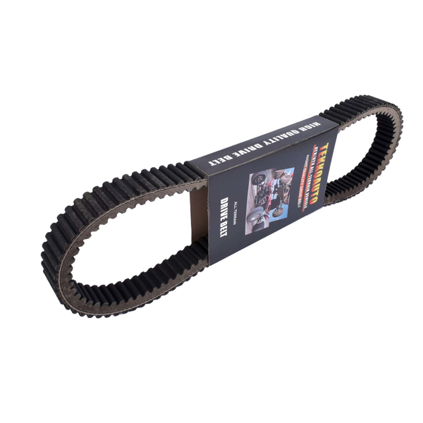 传动皮带 Replacement Drive Belt 0627-111 for Arctic Cat M8000 Mountain Cat Sno Pro XF 8000 ZR 8000 2018-2023 Black-6