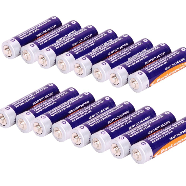 16节AAA电池1.5v碳锌AAA电池，适用于家用电器小型设备-8