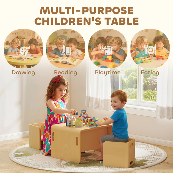 儿童桌椅套装-9