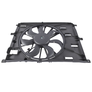 散热器风扇 New Radiator Cooling Fan Assembly Fit for Buick Encore GX 2020-2022 Chevy Trailblazer 2021-2022 L3 1.2L Plastic 60004615 GM3115333 60007148