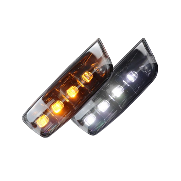 适用于丰田4Runner 2003-2005的LED前保险杠日间行车灯转向雾灯-5