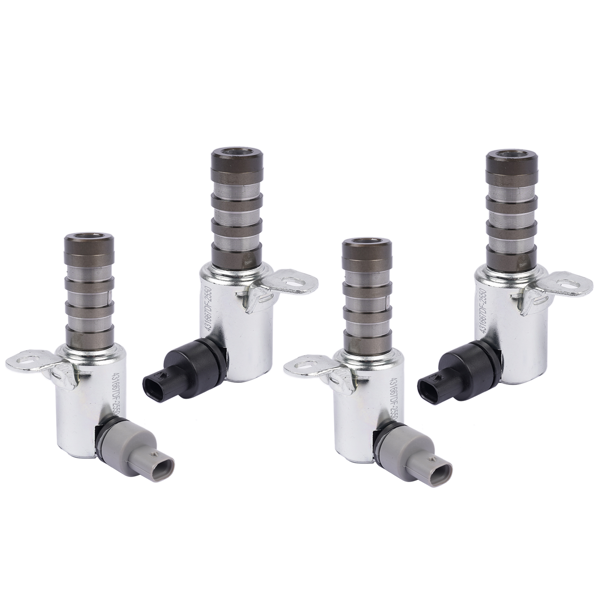 凸轮轴电磁阀 4 Pcs Variable Valve Timing Solenoid Replacement for 2011-2017 Ford F-150 Explorer 3.5L AT4Z6M280A-2
