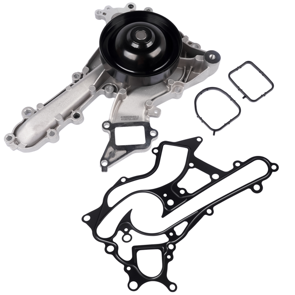 水泵 Water Pump with Gasket for Mercedes-Benz C300 C350 E350 R350 E400 GLK350 GLE350 V6 3.5L 2762000401, 2762001301-7