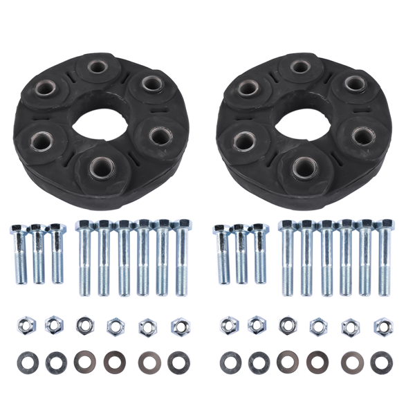 传动轴吊胶 2Pcs Driveshaft Flex Discs 2105110415 Fit for Mercedes-Benz C230 C240 C280 E280 E300 S450 SLK320 1998-2011-6