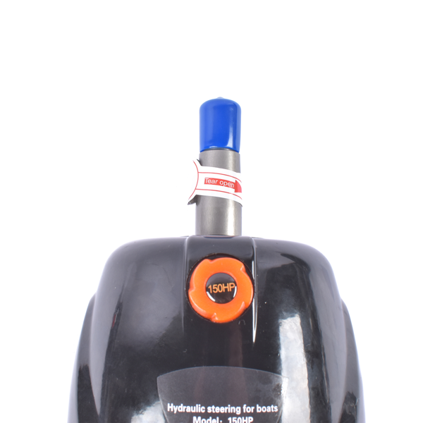 液压方向舵机套件 Hydraulic Outboard Steering System Kit 150HP Marine Outboard Steering 2x24ft Hose for Single-Engine Boats-14