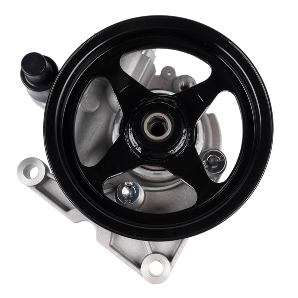 转向助力泵 Power Steering Pump with Pulley Fit for Mercedes-Benz W211/S211 E350 2006 V6 3.5L Aluminum without Reservoir 0044663601 0044663701 A0044663601-8