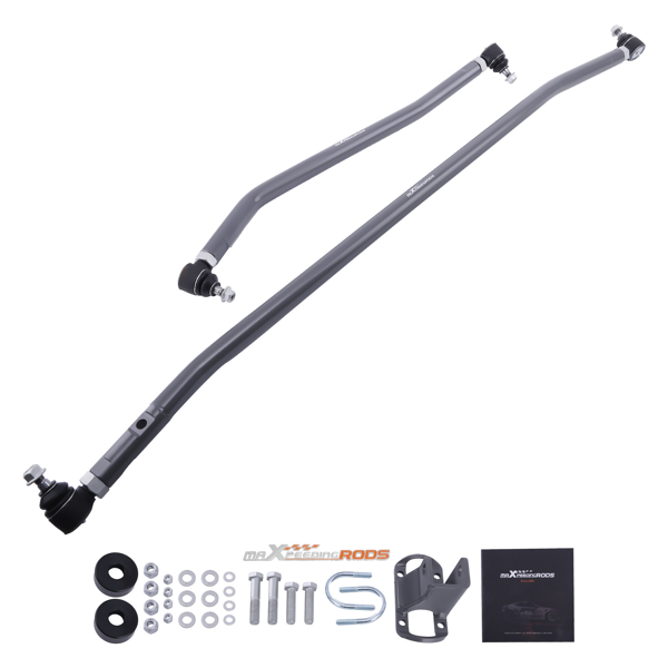 适用于1994-1999款Ram 2500/3500四驱8孔轮毂车型，0-6英寸升高套件专用转向拉杆及拉杆套件-1