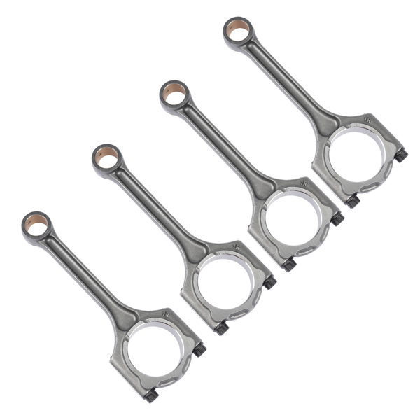 连杆 4Pcs Engine Connecting Rod Fit for 2012-2016 Hyundai Elantra 2014-2015 Kia Forte Sedan 1.8L L4 23510-2E101-4