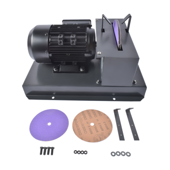 磨刀机 Blade Sharpener 500W w/ 7\\" Grinding Wheel 60-Grit Ceramic Sandpaper & Bracket