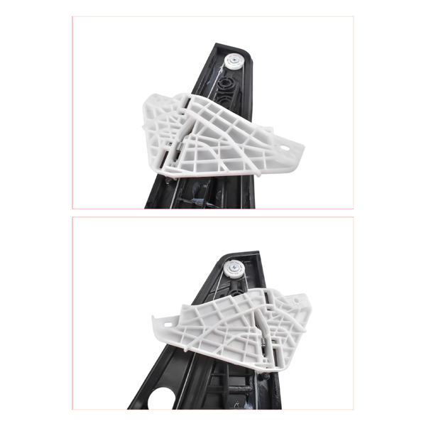 玻璃升降器 Pair Front Right + Left Window Regulator & Motor Fits for Hyundai Veloster 1.6L 2012-2017 824012V010 824022V000-2