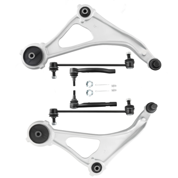6x 前下控制臂（含球头）适用于日产Altima 2013款 2.5L/3.5L 轿车