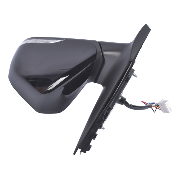 后视镜 Left Power Mirror Manual Folding Heated w/ Signal Light for Hyundai Sonata (submodel: Eco, Limited, Limited 2.0T, SE, Sport, Sport 2.0T) 2015-2017 87610C2020-8