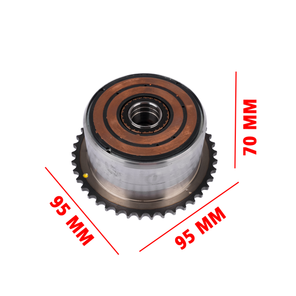 凸轮轴调节器 Intake Camshaft Gear CVVT Fit for Hyundai Genesis Santa Fe Sonata Tucson Veloster N Kia Sportage Sorento Stinger 2.0L 2.4L 24350-2GGB0 24350-2GGA0-3