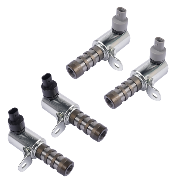 凸轮轴电磁阀 4 Pcs Variable Valve Timing Solenoid Replacement for 2011-2017 Ford F-150 Explorer 3.5L AT4Z6M280A-3