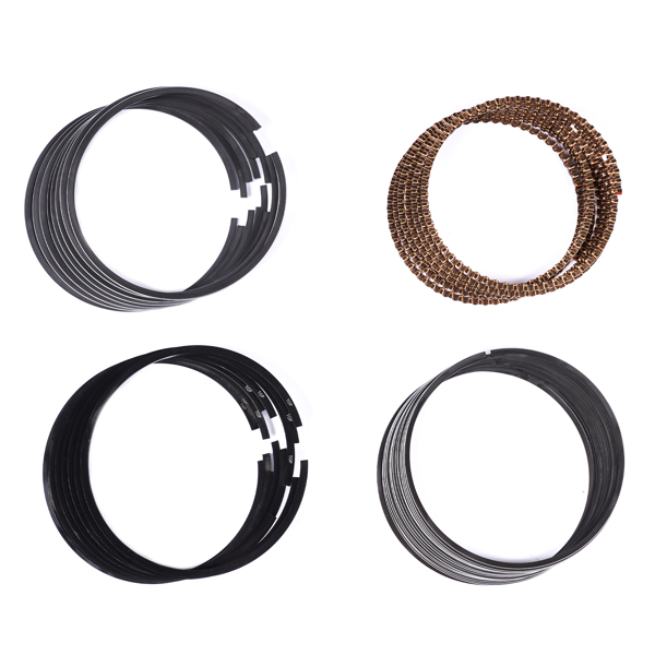 活塞环 STD Piston Rings Set Fits for Cadillac Escalade Buick Rainier Chevy Tahoe Impala Avalanche Express Silverado GMC Envoy Savana Sierra 1500 4.8L 5.3L 1999-2016 C96008-5