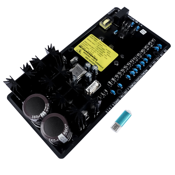发电机电压调节器 AVR Automatic Voltage Regulator DECS-100-B15 Replacement for Basler Electric Generator VAR/PF Control-11