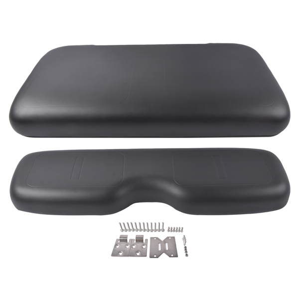 坐垫套装 Golf Cart Front Seat Bottom Cushion & Seat Back Replacement for EZGO TXT 1994-2013 71611-G02 71751-G01 71751-G04-1
